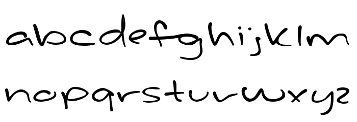 LateNightLoveNotes Font LOWERCASE