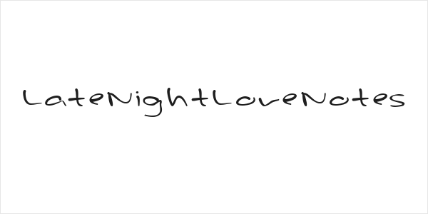 LateNightLoveNotes Logo