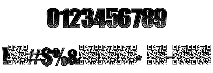 LateNoise Font OTHER CHARS