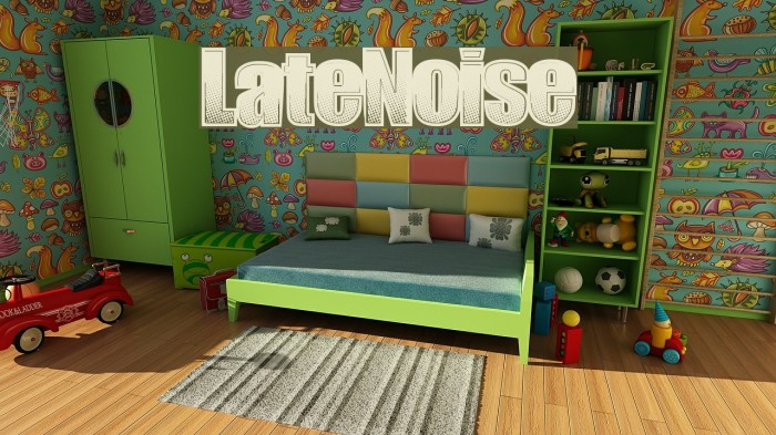 LateNoise Font examples