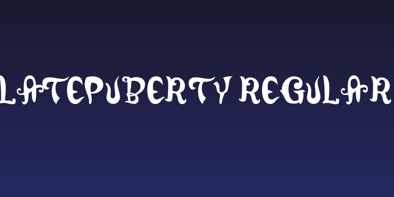 LatePuberty-Regular Social Header
