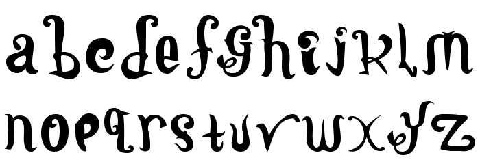LatePuberty-Regular Font LOWERCASE