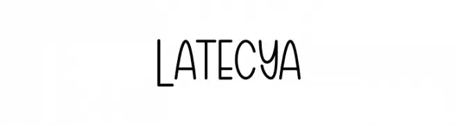 Latecya  les polices de caractères gratuit tlcharger