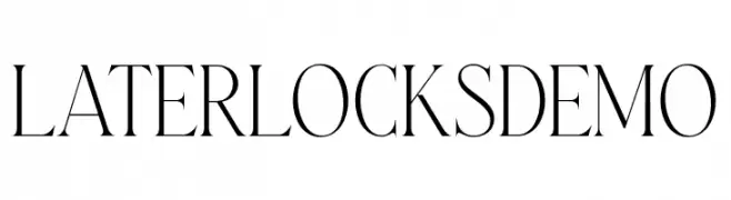 LaterlocksDEMO  Frei Schriftart Herunterladen