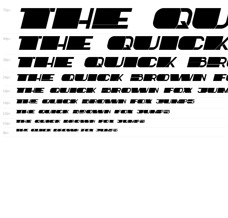 Latest Italic Waterfall