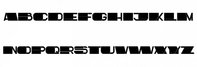 Latest Regular Font Litere mari