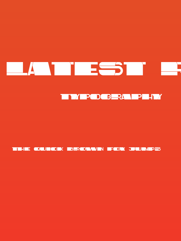 Latest Regular Poster