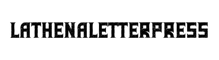 Lathena Letterpress  Fuentes Gratis Descargar