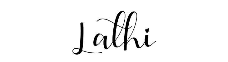Lathi  font caratteri gratis