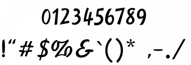 Latifah Font OTHER CHARS