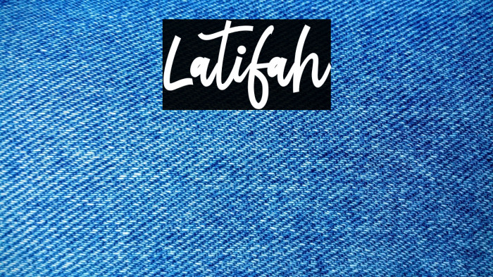 Latifah Example 2