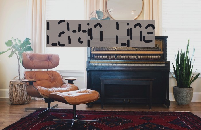 Latin Line Font examples