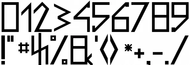 Latin Runes v.2.0 Regular Font OTHER CHARS