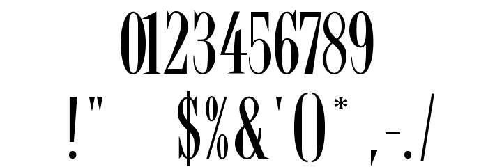 LatinSmall Font OTHER CHARS