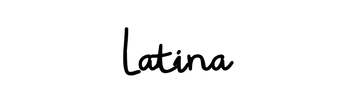Latina  Fuentes Gratis Descargar