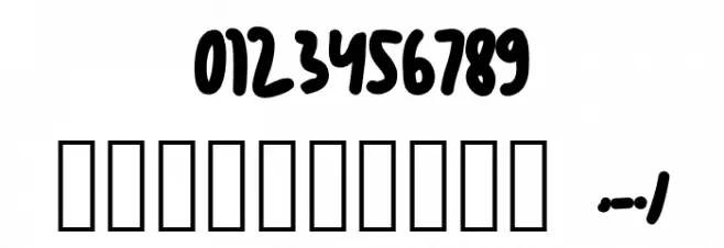 Latina Font OTHER CHARS