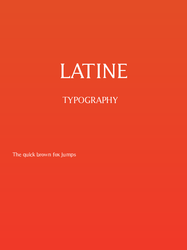 Latine Poster