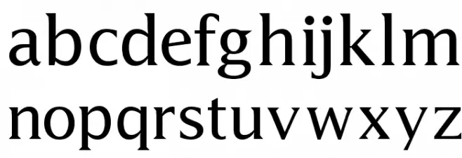 Latine Polices MINUSCULES