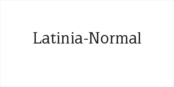 Latinia-Normal Logo