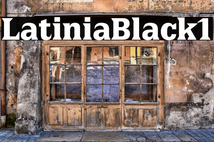 LatiniaBlack1 Example 1