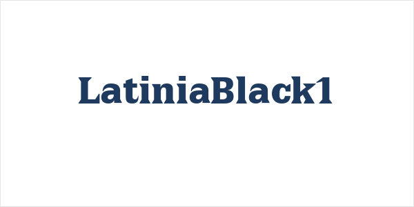 LatiniaBlack1 Logo