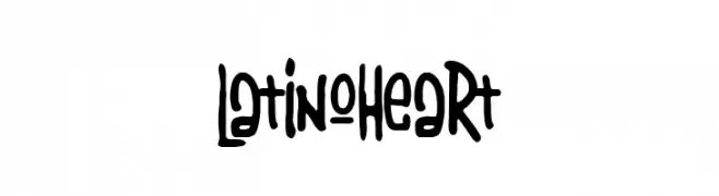 Latino Heart  Frei Schriftart Herunterladen