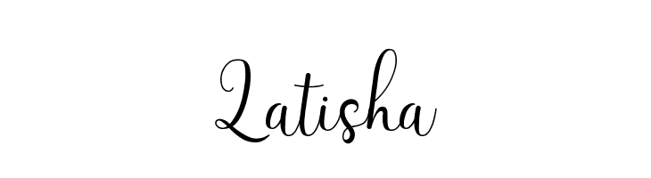 Latisha Font - FFonts.net