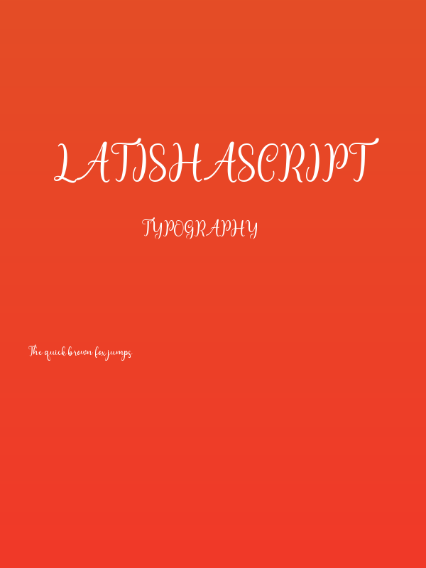 LatishaScript Poster