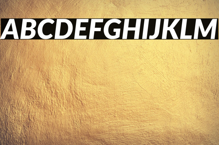 Lato Black Italic Example 2