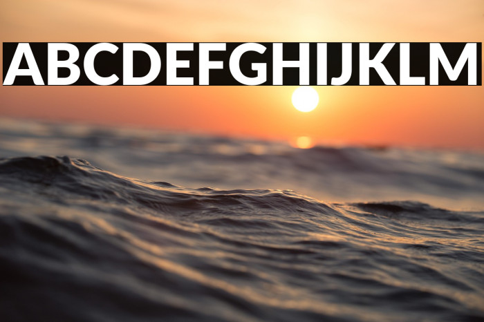 Lato Black Example 2