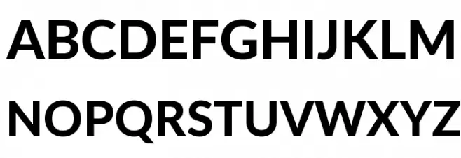 Lato Black Шрифта ВЕРХНИЙ