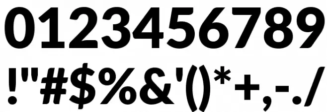 Lato ExtraBold Font OTHER CHARS