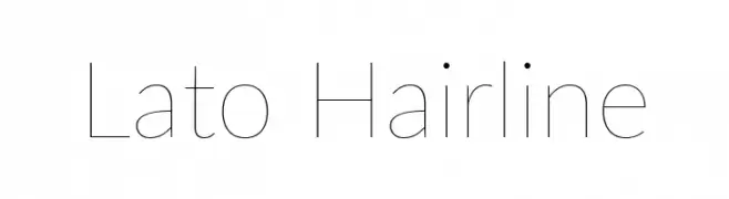 Lato Hairline  لخطوط تنزيل