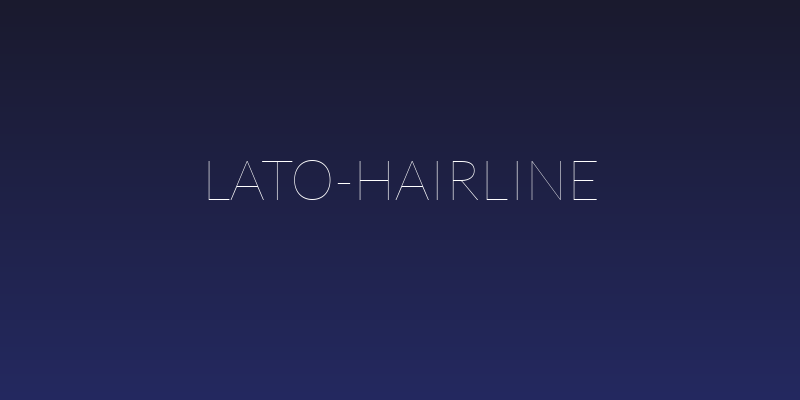 Lato-Hairline Social Header