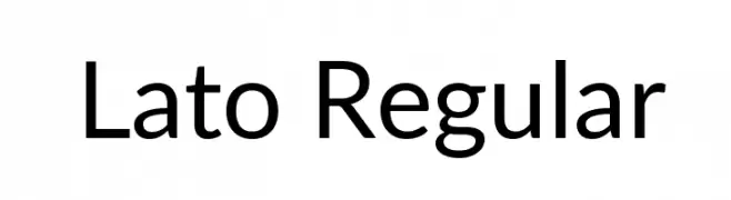 Lato Regular  Frei Schriftart Herunterladen