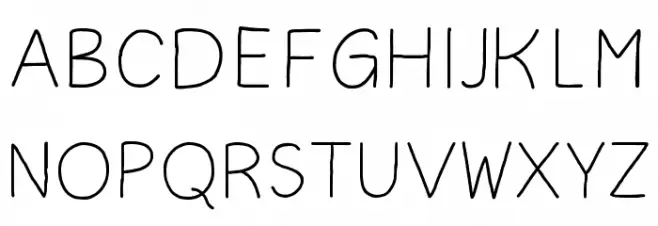 Latomin 字体 大写