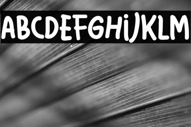 Latso Free Personal Used Font examples