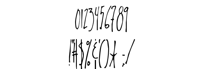 Latté Font OTHER CHARS