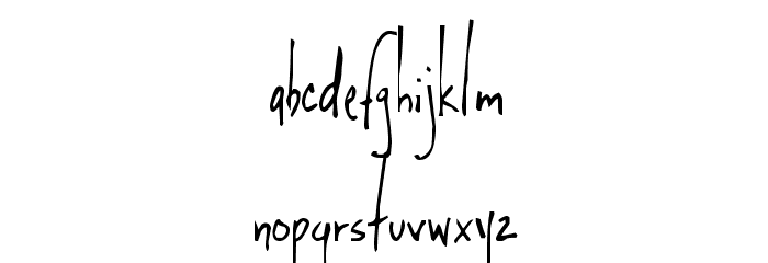 Latté Font LOWERCASE