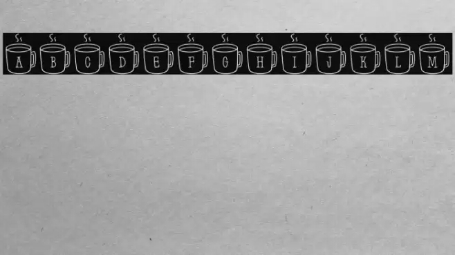 Latte*Letters Regular Font examples