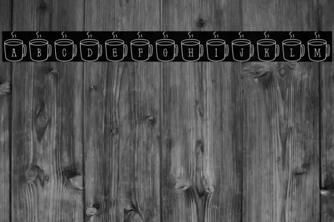 Latte*Letters Regular Font examples