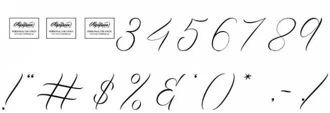 Latterday Font OTHER CHARS