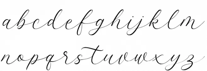 Latterday फ़ॉन्ट लोअरकेस