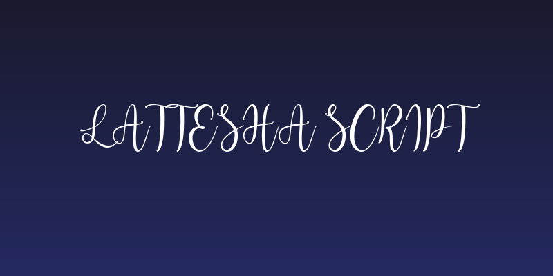 Lattesha Script Social Header