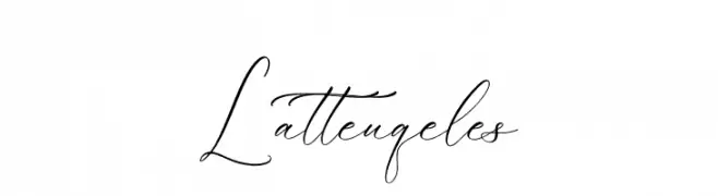 Latteuqeles  Frei Schriftart Herunterladen