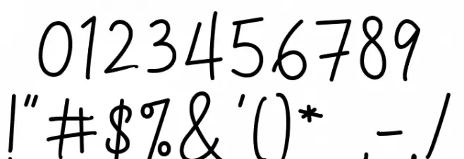 Lattiefa Font OTHER CHARS