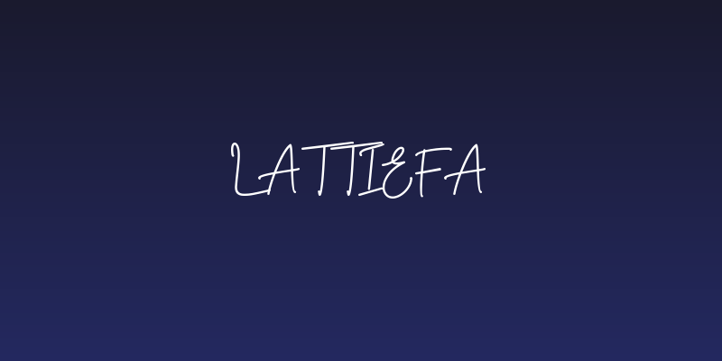 Lattiefa Social Header