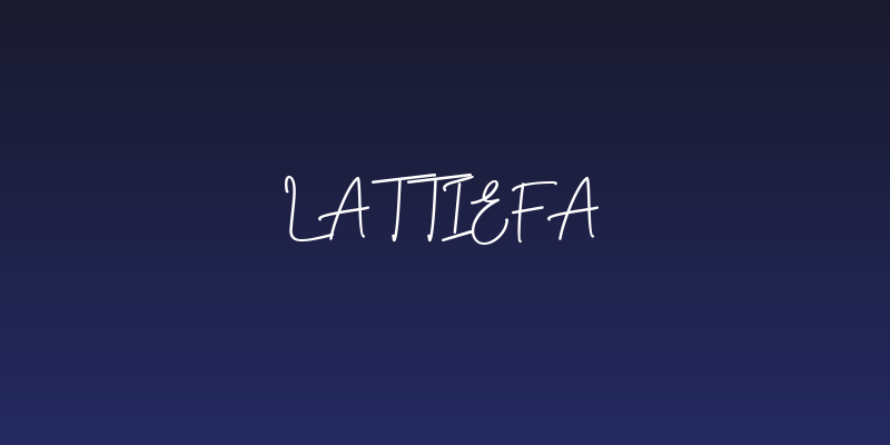 Lattiefa Social Header