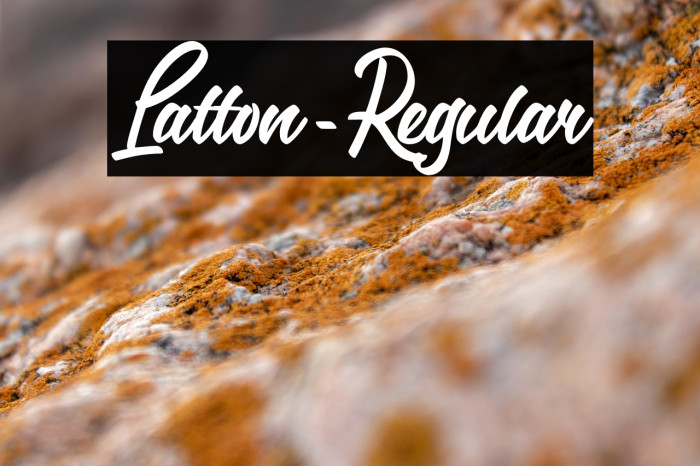 Latton-Regular Example 1