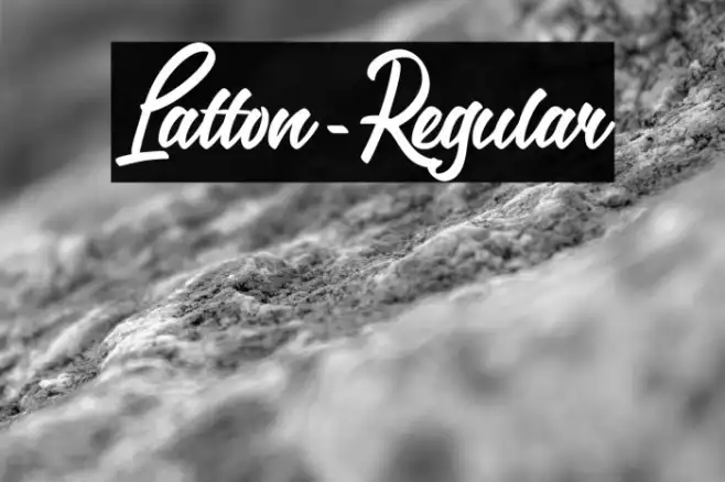 Latton-Regular Example 1